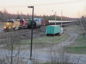 Long Freight Train Idling (2013)