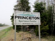 sign: Welcome to Princeton, Sportsman's Paradise