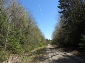 Unnamed Road in Sakom Township beyond Fourth Machias Lake access Road (2013)