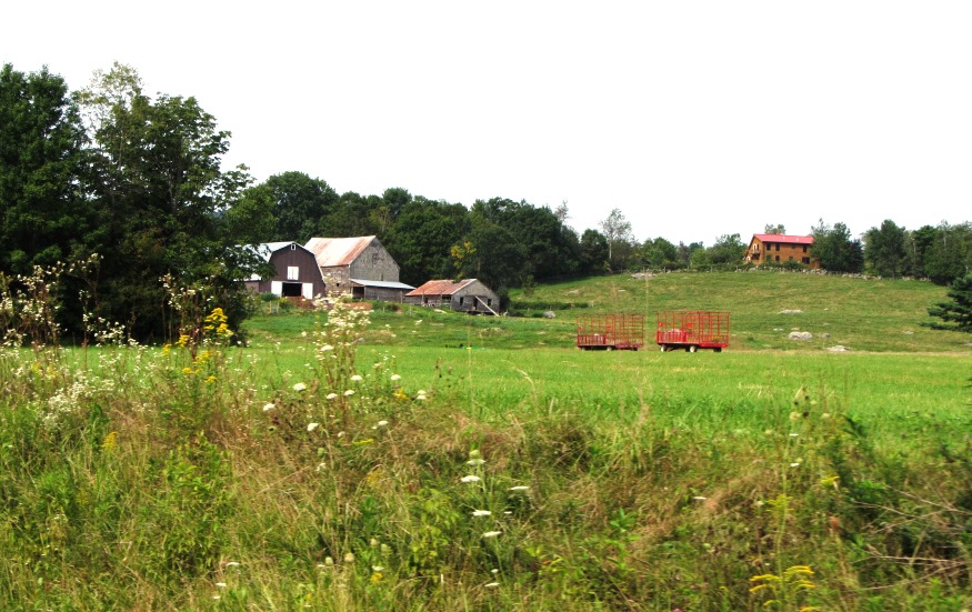 Farm in Buckfield on Route 117, Roudabout Road (2013)