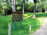 Sign: "Camp Wekeela for Boys and Girls" on Route 219 (2013)