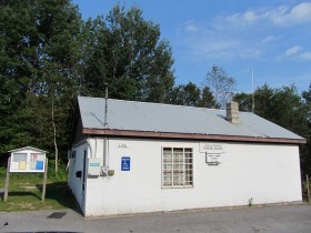 Hartford Town Office on Main Street (Route 140) at Tucker Road
