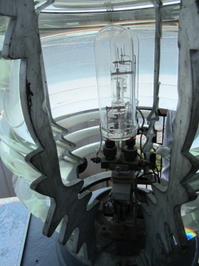 Cutaway of the Fresnel Lens at Pemaquid Light (2013)