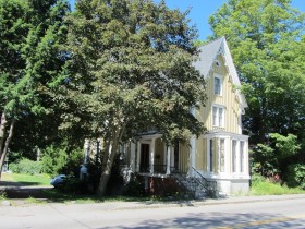 Richardson-Goodfellow House, 964 Washington Street, built 1849-50 for sea captain and ship chandler John Green Richardson, Gothic Revival. (2013)