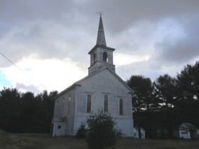 Livermore Universalist Church, Erected 1869, on Church Road (Route 108)