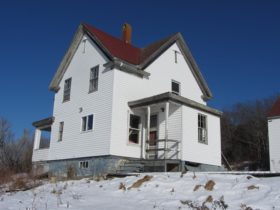 Keeper's House, Squirrel Point Light on the Kennebec River in Arrowsic (2014)