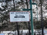 sign: "Mount Jefferson Ski Area" (2014)