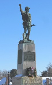 World War I Veterans Memorial in Downtown Lincoln (2014)