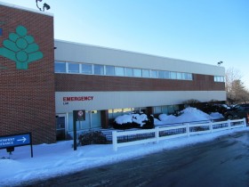 Penobscot Valley Hospital in Lincoln on High Street (Route 155) (2014)