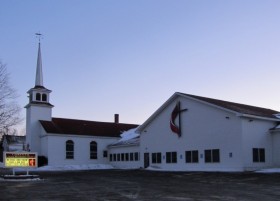United Methodist Church in East Corinth village (2014)