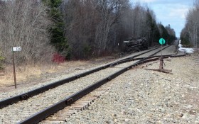 Railroad Siding in Crystal at the Cow Team Road (2014)