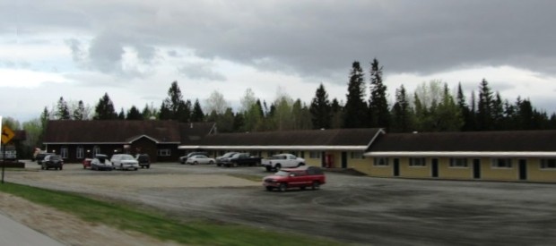 Motel in Moose River on U.S. Route 201 (2014)