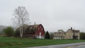 House and Barn on U.S. Route 2 in Dyer Brook (2014)