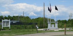 Veterans Memorial and Honor Roll in the Village (2014)