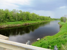 Piscataquis River between Atkinson and Sebec, right (2014)