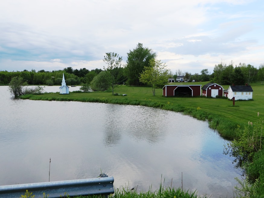 Model Village of Glenburn on the Sparkle Pond Road in Glenburn (2014)