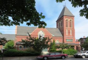 Williston-West Church and Parish House, 32 Thomas Street (2014)