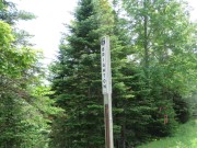 sign: "Town Line, Brighton" on Route 151