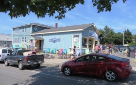 Ice Cream and Gift Shop near the Ferry Dock (2014)