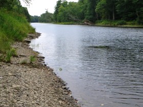 East Branch of the Penobscot River in T3 R7 WELS in the Maine woods (2014)