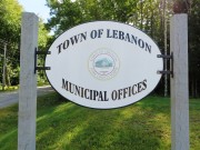 Sign: Town of Lebanon Municipal Offices (2014)