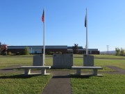 Veterans Memorial on Route 163 (2014)