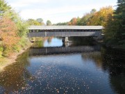 Porter-Parsonsfield Covered Bridge over the Ossipee River (2014)