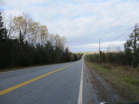 U.S. Route 2A North of the Junction with U.S. Route 2 in Macwahoc (2014)