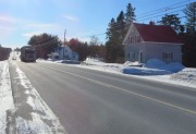 Houses along busy Route 11 (2015)
