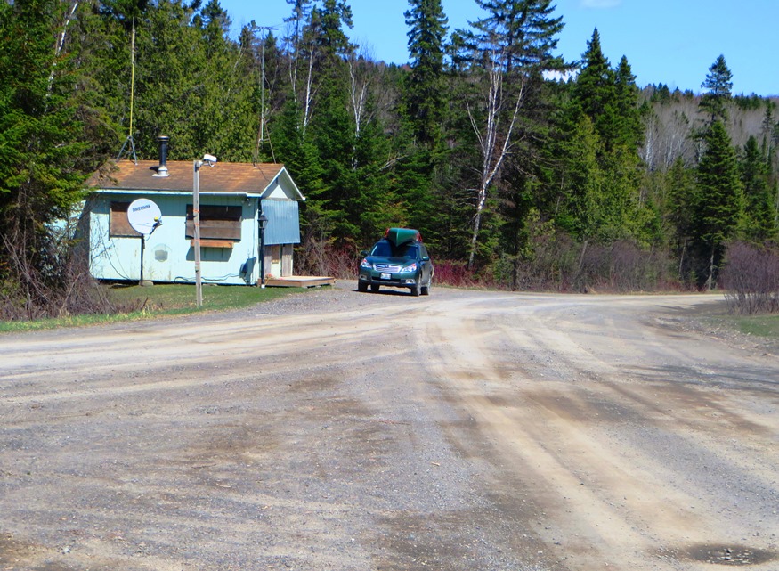 North Maine Woods Checkpoint on American Realty Road in Garfield Plantation (2015) 