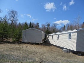 Portable Housing on the Jack Mountain Road near the Spectacle Pond Road (2015)