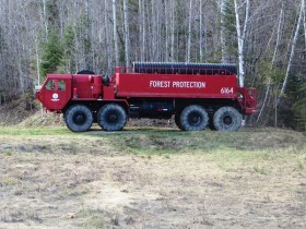 Forest Service Equipment on the Pinkham Road (2015)