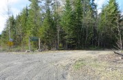 signs: "Munsungan Falls Campsite" and "Speed Limit 15" on the Pinkham Road in T8 R9 WELS (2015)