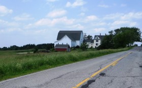 Large House and Barn on Route 228 in Perham (2015)