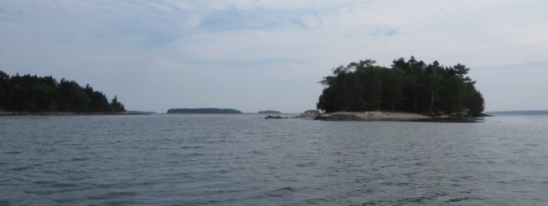The Goslings looking South, Little Whaleboat Island in Distance (2015)