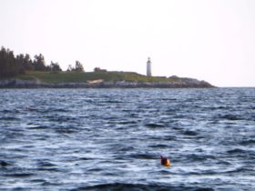 Franklin Island Light in Muscongus Bay (2015)