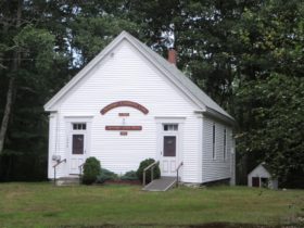1873 Schoolhouse and home of Muscongus Community Club (2015)