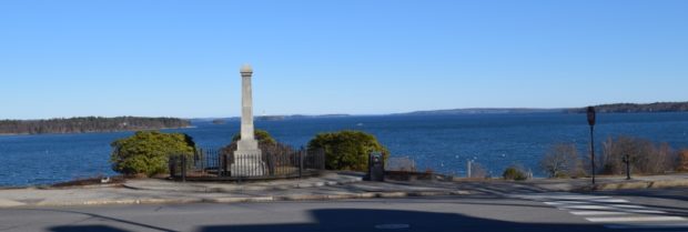 George Cleaves Monument on Eastern Promenade (2015)