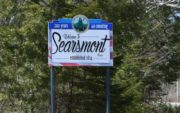 Searsmont "Welcome" sign (2016)