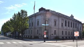 U.S. Courthouse from the West (2017)