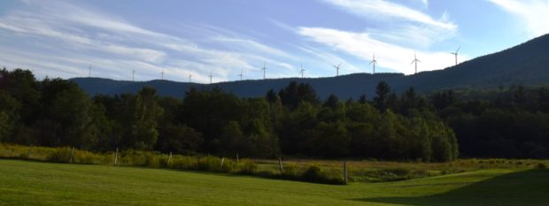 Record Hill Wind Project in Roxbury (2018)