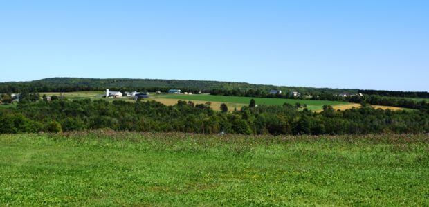 Panoramic View from Hidden Spring Winery in Hodgdon (2019)