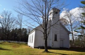 Old East Ridge Church in Cornville (2019)