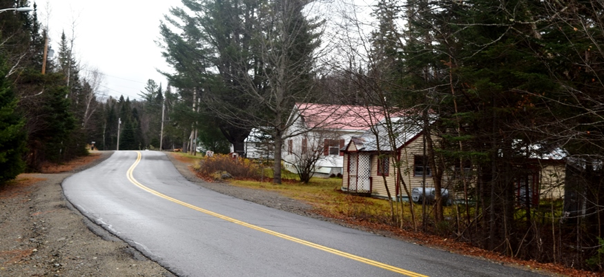 Small Village on the Lake Moxie Road in Moxie Gore (2019)
