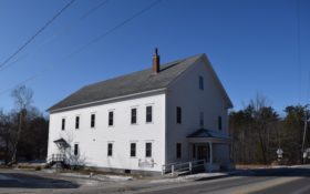 Former Town Hall in Locke Mills (2019