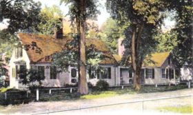"Few Acres," home of Jacob Abbott, Farmington, ME; from a 1906 postcard.