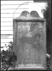 Black Horse Tavern Sign (1981)