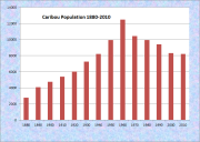 Caribou Population Chart 1880-2010