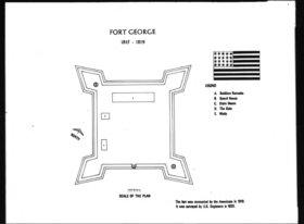 Fort George Plan (1815-1819)