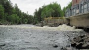 Outlet from McKay Station on the West Branch of the Penobscot River